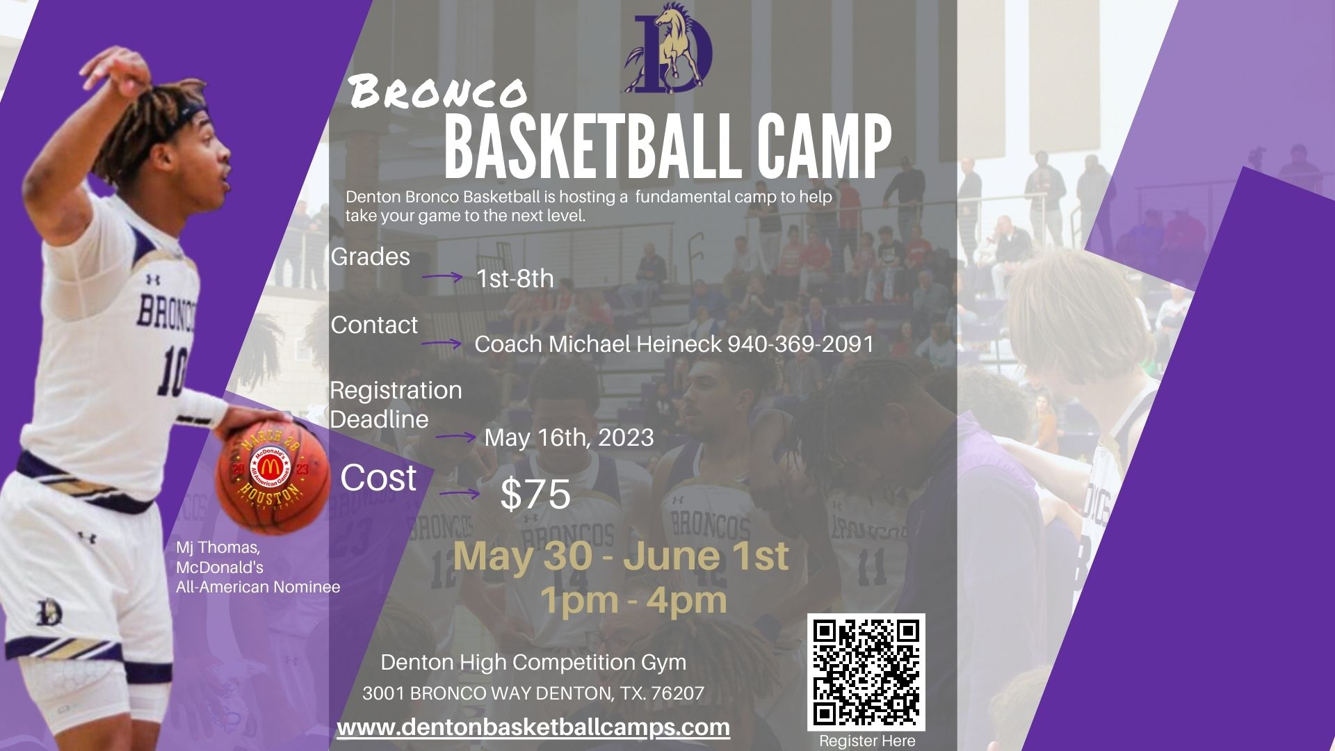 Denton High School Basketball Denton, Texas